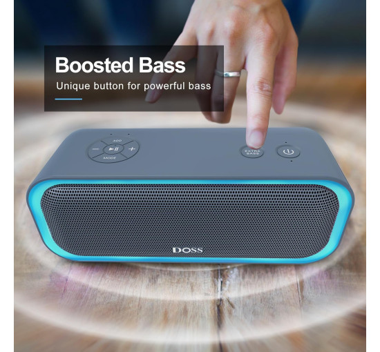 Bluetooth-динамик DOSS SoundBox Pro со стереозвуком 20 Вт (my-6014)