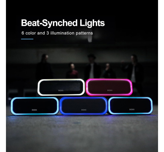 Bluetooth-динамик DOSS SoundBox Pro со стереозвуком 20 Вт (my-6014)