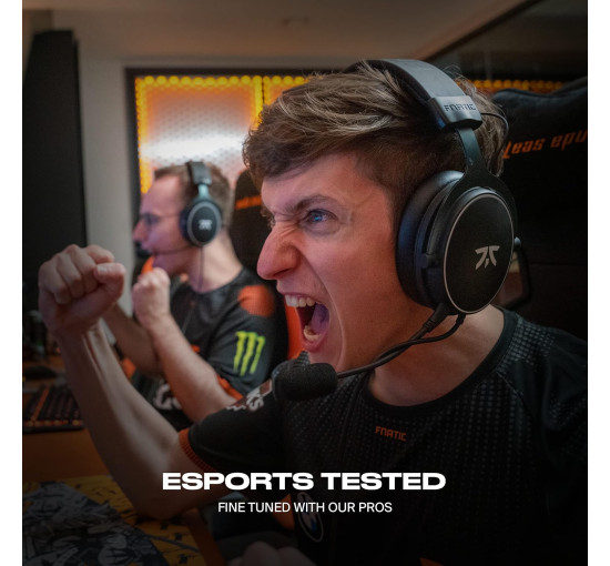 Игровая гарнитура Fnatic React HS0003-001, с разъёмом 3,5 мм, черный (my-19024)