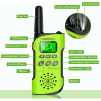 Рация AWANFI GL-528 2шт, ЖК дисплей, фонарик, зелёный и жёлтый (my-19038) Рация AWANFI GL-528 2шт, ЖК дисплей, фонарик, зелёный и жёлтый (my-19038)