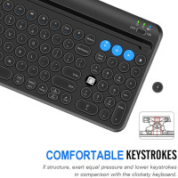 Беспроводная Bluetooth-клавиатура Arteck HB206-2 (my-6133)