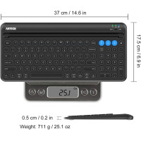 Беспроводная Bluetooth-клавиатура Arteck HB206-2 (my-6133)
