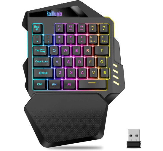 Беспроводная игровая клавиатура RedThunder G60 черный (my-6085)