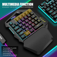 Беспроводная игровая клавиатура RedThunder G60 черный (my-6085)