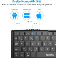 Беспроводная портативная клавиатура eSynic ESY021Bluetooth 5.1 (my-8068)
