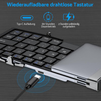 Беспроводная портативная клавиатура eSynic ESY021Bluetooth 5.1 (my-8068)
