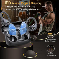 Беспроводные наушники Aptkdoe HD65 черные (my-6121)