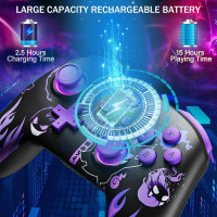 Бездротовий професійний контролер для Nintendo Switch/OLED/Lite підтримка Switch, ПК, Android, iOS (my-11112)