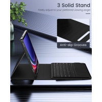Чохол-клавіатура MoKo SM-X810, SM-X816, SM-X818 для Galaxy Tab S9 Plus із клавіатурою чорний (my-8141)