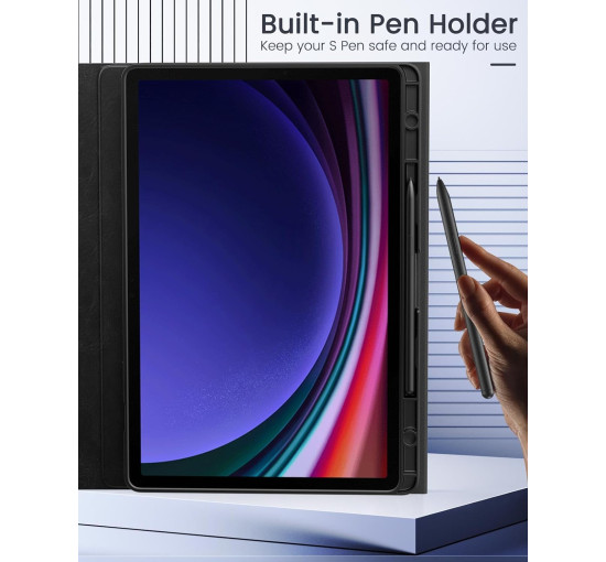 Чехол-клавиатура MoKo SM-X810, SM-X816, SM-X818 для Galaxy Tab S9 Plus с клавиатурой черный (my-8141)