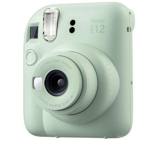 Фотокамера миттєвого друку Fujifilm Instax Mini 12 Mint Green (my-8038)