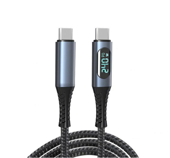 Кабель USB-С4 PD з дисплеєм Daguaika 240 W 40Gbps Thunderbolt 3/4 (my-8123)