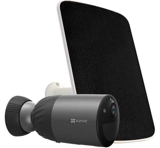 Камера відеоспостереження EZVIZ CS-BC1C/SP з живленням від акумулятора та сонячною панеллю WiFi-камера 1080P вбудоване сховище на 32 ГБ (my-11007)