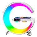 Лампа-нічник G63 RGB G-Smart Light з бездротовою зарядкою 10W та Bluetooth колонкою (my-6126)