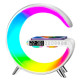 Лампа-нічник G63 RGB G-Smart Light з бездротовою зарядкою 10W та Bluetooth колонкою (my-6126)