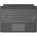Портативная ультратонкая беспроводная Bluetooth-клавиатура Rii SF108 с тачпадом черная (my-11048)