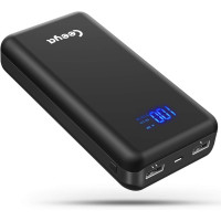 Повербанк Barboerben 001 26800 Мілліампер-годин 2порта чорний (my-8136)