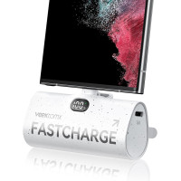 Повербанк VEEKTOMX VT052L-Lightning 5000 мАч USB Type C 18 Вт быстрая зарядка белый (my-11109)