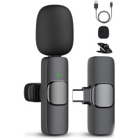 Профессиональный беспроводной петличный микрофон Caiord K3 черный (my-6114)