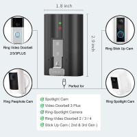 Сменный аккумулятор 3,65В с зарядной станцией для камер Ring-Doorbell, Spotlight, Stick Up (my-11119)