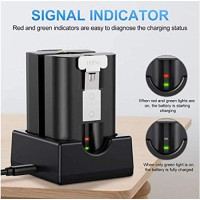 Сменный аккумулятор 3,65В с зарядной станцией для камер Ring-Doorbell, Spotlight, Stick Up (my-11119)