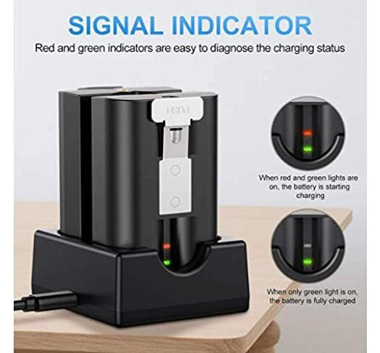 Сменный аккумулятор 3,65В с зарядной станцией для камер Ring-Doorbell, Spotlight, Stick Up (my-11119)