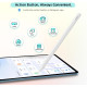 Стилус Metapen ME-APP412 для iPad 2018-2024 точність пікселів 0,1 мм, 2-кратна прискорена зарядка білий (my-11126)