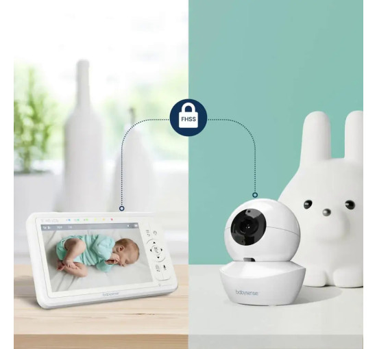 Видеоняня Babysense HDS2 аккумуляторная камера с большим дисплеем HD 5" Б/У (my-11013)