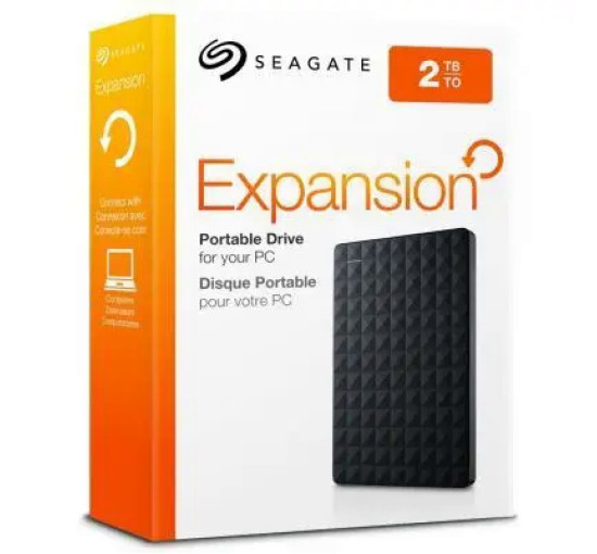 Внешний жесткий диск Seagate 2.5" 2TB USB 3.0 черный (STEA2000400) (my-8137)
