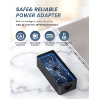 Зарядное устройство Polerty USB C/TYPE C мощностью 65 Вт (my-8073)