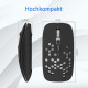 Беспроводная Bluetooth-мышь AE WISH ANEWISH черный (my-6138)