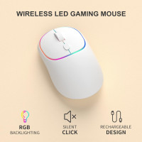 Беспроводная игровая клавиатура и мышь в комплекте MageGee V550 2.4G  (my-6048)