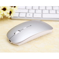 Беспроводная мышь Bluetooth + USB приемник серая (my-11150)
