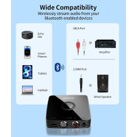 Bluetooth-адаптер ANNNWZZD AN-BR13B для домашньої стереосистеми Hi-Fi чорний (my-11132)