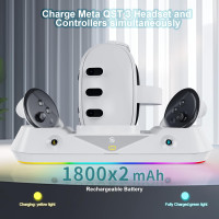 Магнитная зарядная станция YipuVR для Oculus/Meta Quest 3 (my-6039)