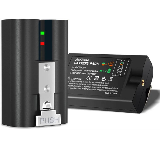 Аккумуляторная батарея для кольцевой видеокамеры ActZone 9343 3.65V 22.046Wh на 6040 mAh (my-11116)