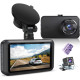  Автомобильный видеорегистратор Ssontong FHD 1080P 3-дюймовый IPS-экран (my-6057)