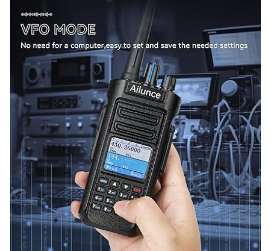 Рация двухдиапазонная Retevis Ailunce HD2 портативное любительское радио с GPS (my-8017)