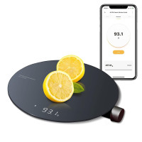 Кухонные цифровые весы HOTO Smart Food Scale в граммах и унциях с высокоточным датчиком 0,1 г, измерения в 4 единицах (г/мл/унция/фунт: унция) (my-005)